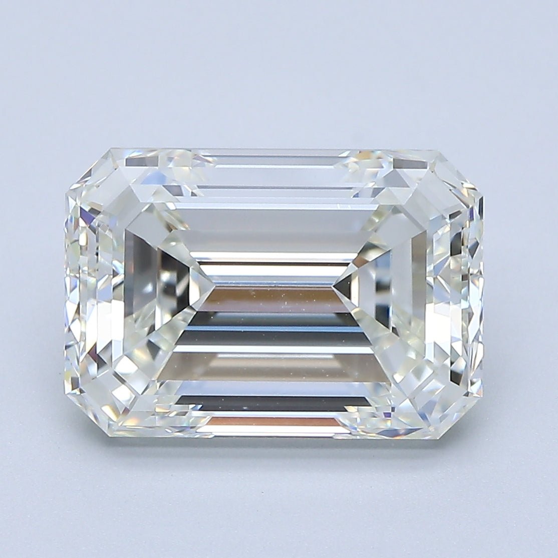 5 Carat Emerald - Natural Diamond - 5.02 - I - SI1 - EX - EX - EX - Diamonds By Rothschild