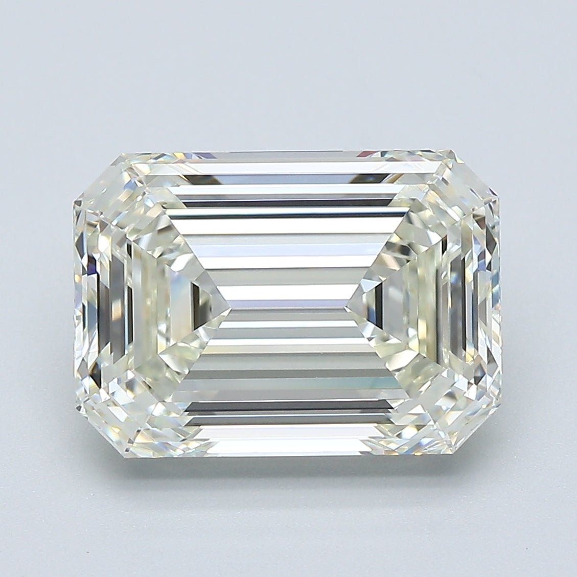 5 Carat Emerald - Natural Diamond - 5.02 - L - VVS1 - VG - EX - EX - Diamonds By Rothschild