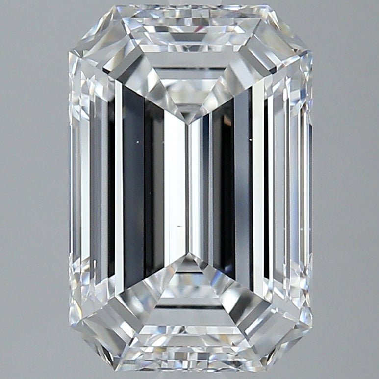 5 Carat Emerald - Natural Diamond - 5.03 - E - VS2 - EX - EX - EX - Diamonds By Rothschild