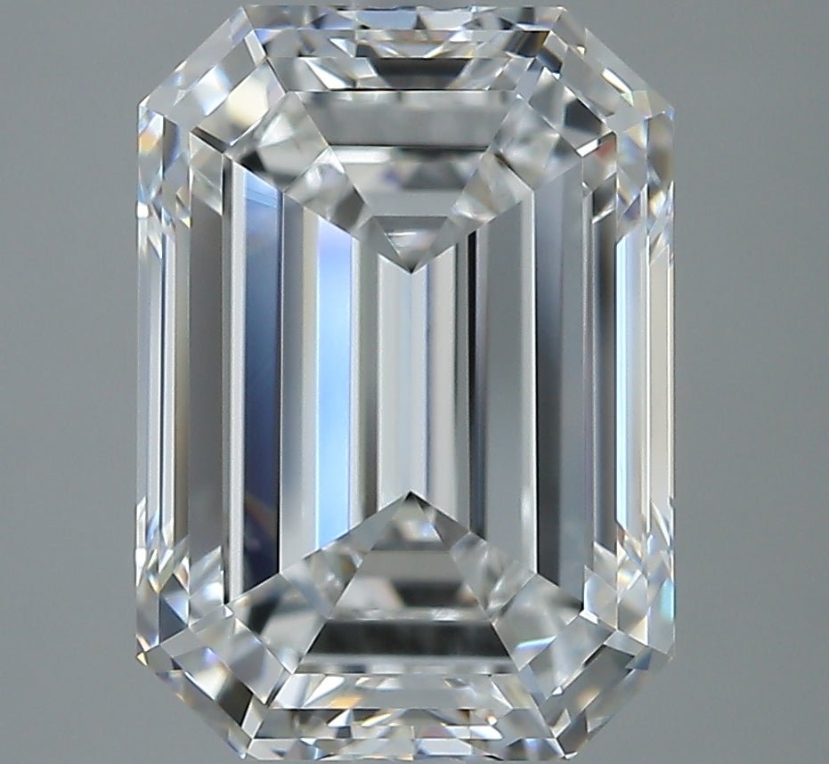 5 Carat EMERALD - Natural Diamond - 5.04 - E - IF - EX - EX - Diamonds By Rothschild