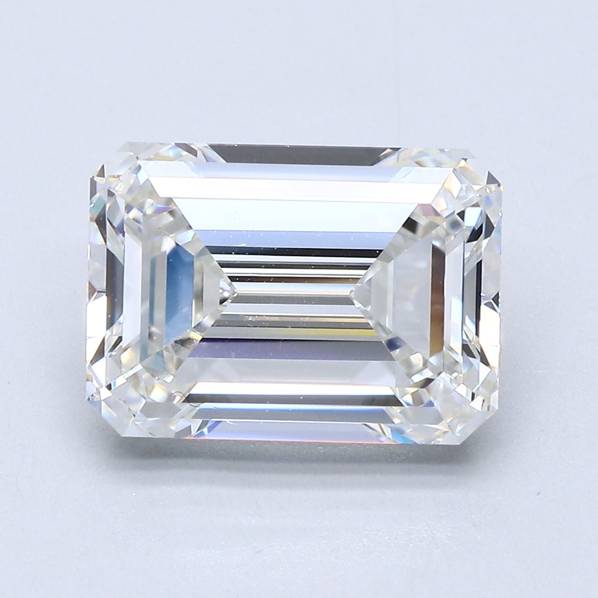 5 Carat Emerald - Natural Diamond - 5.06 - H - VS1 - VG - EX - EX - Diamonds By Rothschild