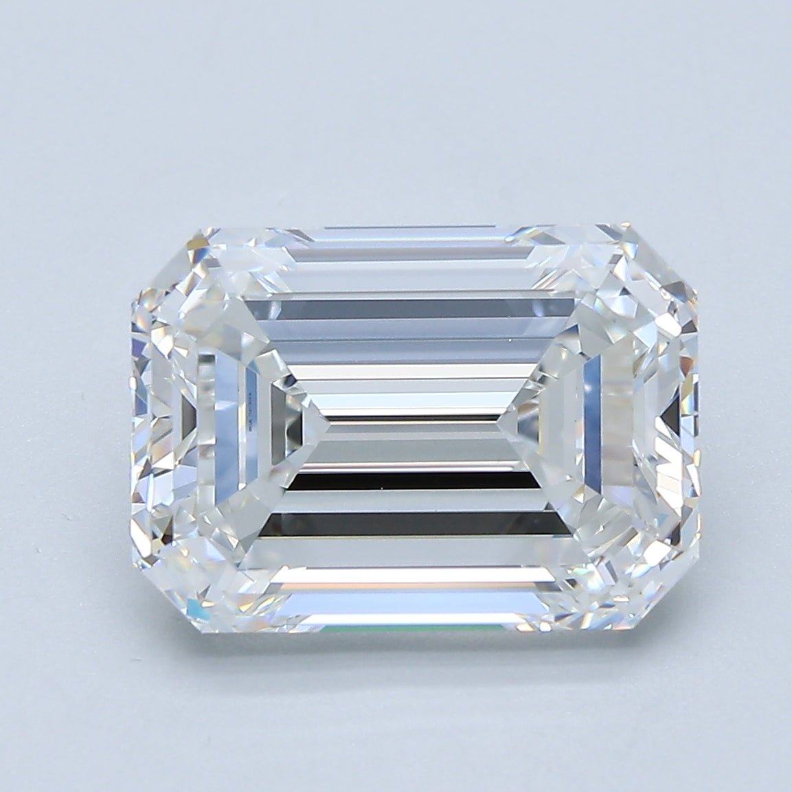 5 Carat Emerald - Natural Diamond - 5.08 - E - VS1 - EX - EX - Diamonds By Rothschild