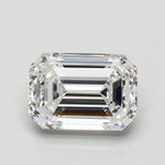 5 Carat Emerald - Natural Diamond - 5.47 - F - VS1 - VG - EX - EX - Diamonds By Rothschild