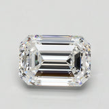 5 Carat Emerald - Natural Diamond - 5.47 - F - VS1 - VG - EX - EX - Diamonds By Rothschild