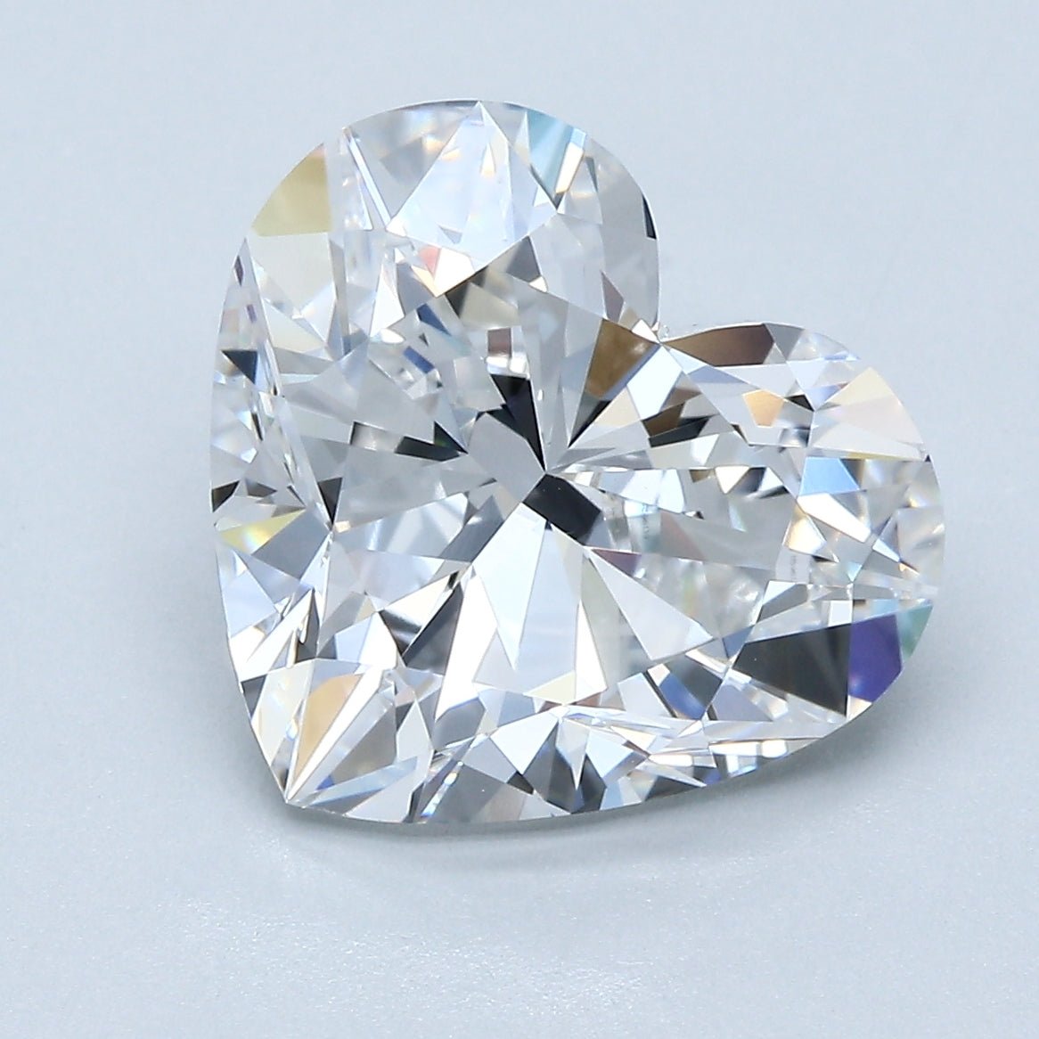5 Carat Heart - Natural Diamond - 5.03 - D - IF - VG - EX - EX - Diamonds By Rothschild