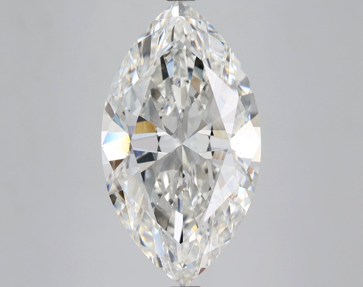 5 Carat Marquise Cut Natural Diamond - G VS2 - 5.01ct - EX Symmetry Grade - Diamonds By Rothschild