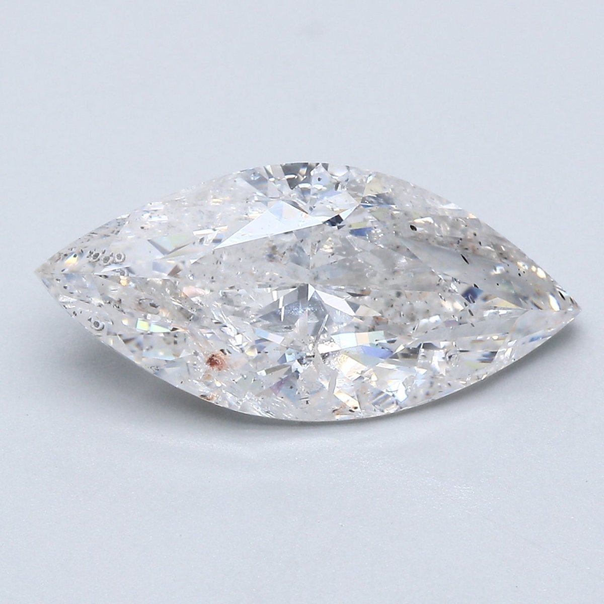 5 Carat Marquise - Natural Diamond - 5.05 - G - I3 - G - VG - f - Diamonds By Rothschild
