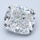 5 Carat Natural Diamond - CUSHION - 5.01 - F - VS1 - Diamonds By Rothschild