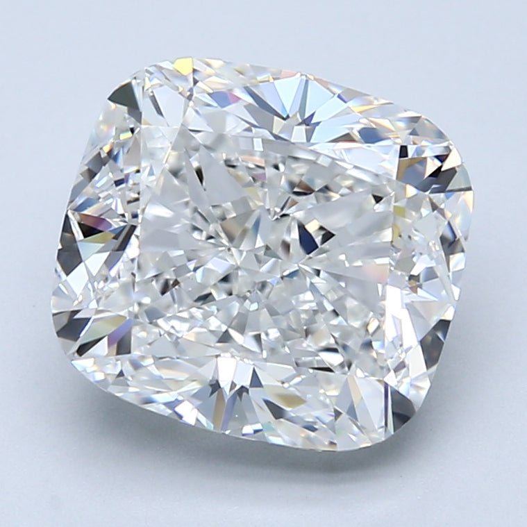 5 Carat Natural Diamond - CUSHION - 5.01 - F - VS1 - Diamonds By Rothschild