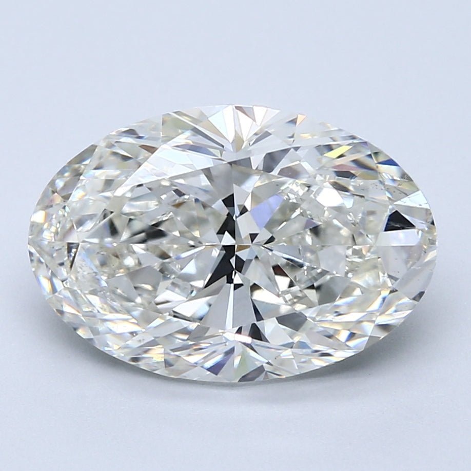 5 Carat Natural Diamond - OVAL - 5.06 - I - SI1 - Diamonds By Rothschild