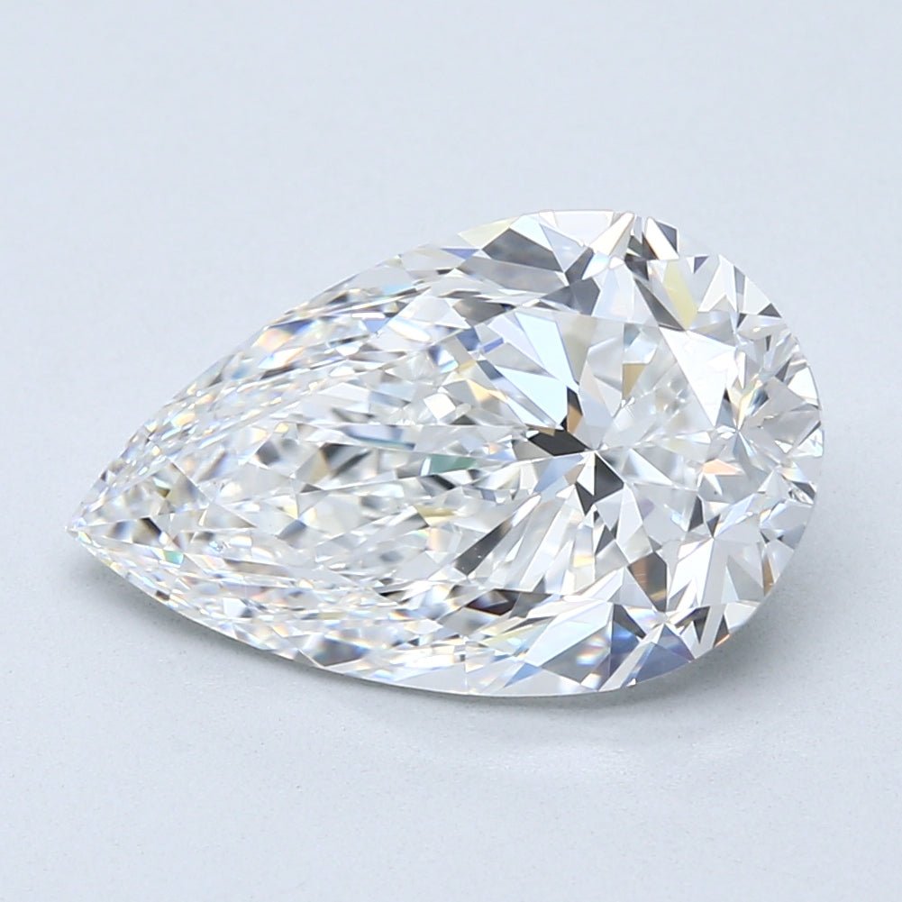 5 Carat Natural Diamond - PEAR - Diamonds By Rothschild