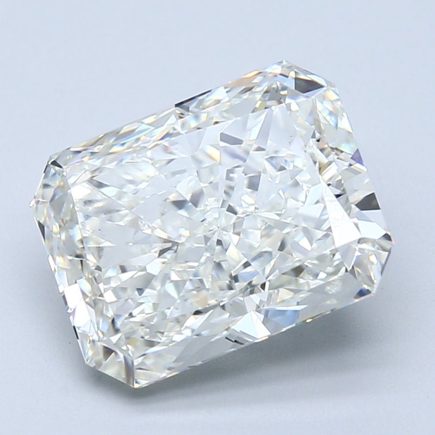 5 Carat Natural Diamond - RADIANT - 5.03 - J - SI2 - Diamonds By Rothschild