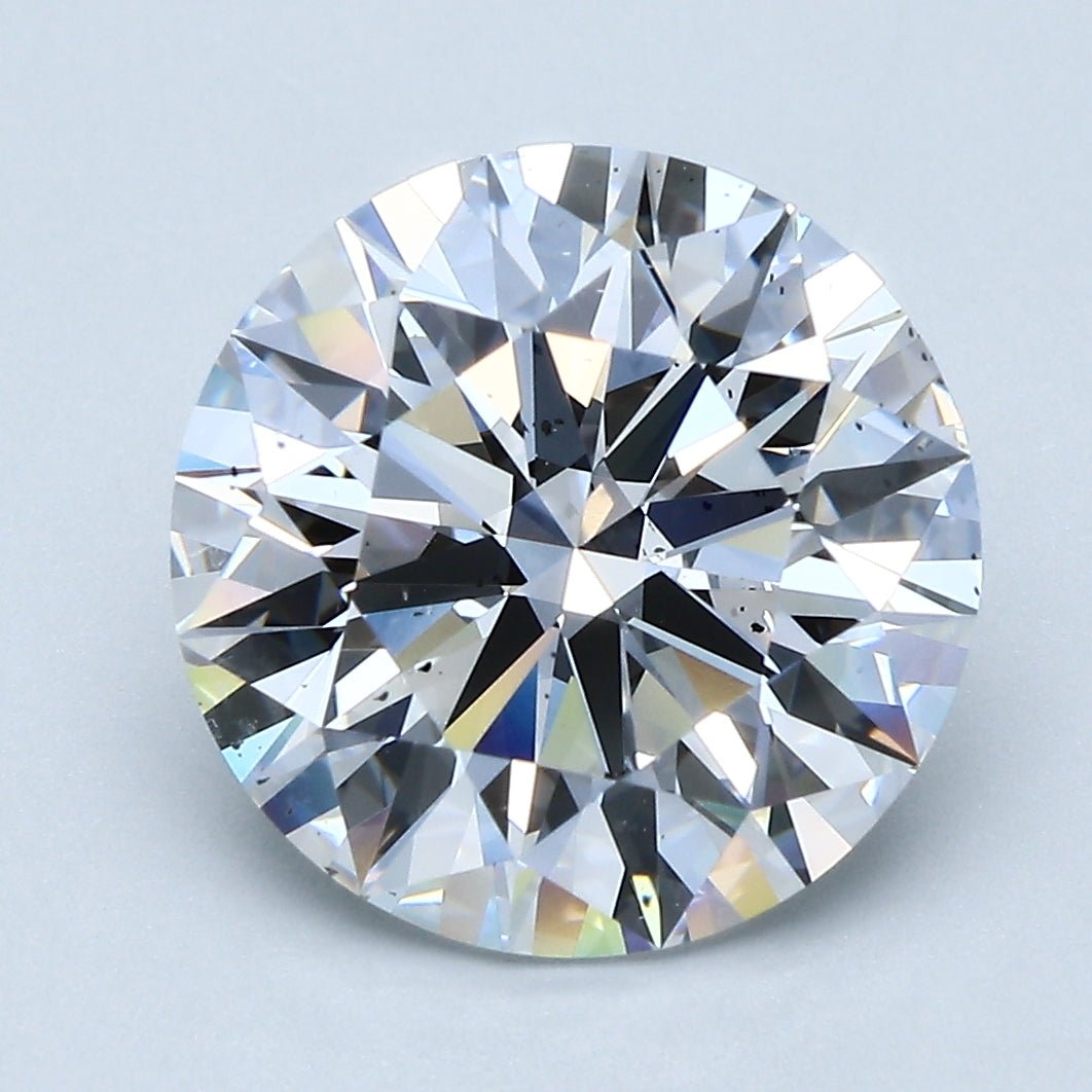 5 Carat Natural Diamond - ROUND - Diamonds By Rothschild