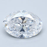 5 Carat Oval - Natural Diamond - 5.01 - D - SI2 - VG - EX - VG - Diamonds By Rothschild