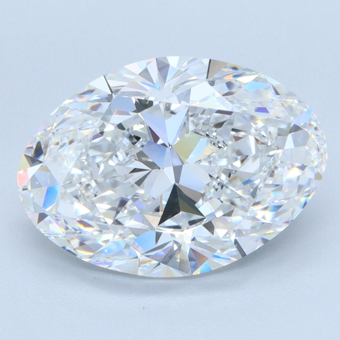 5 Carat Oval - Natural Diamond - 5.01 - E - IF - VG - EX - VG - Diamonds By Rothschild