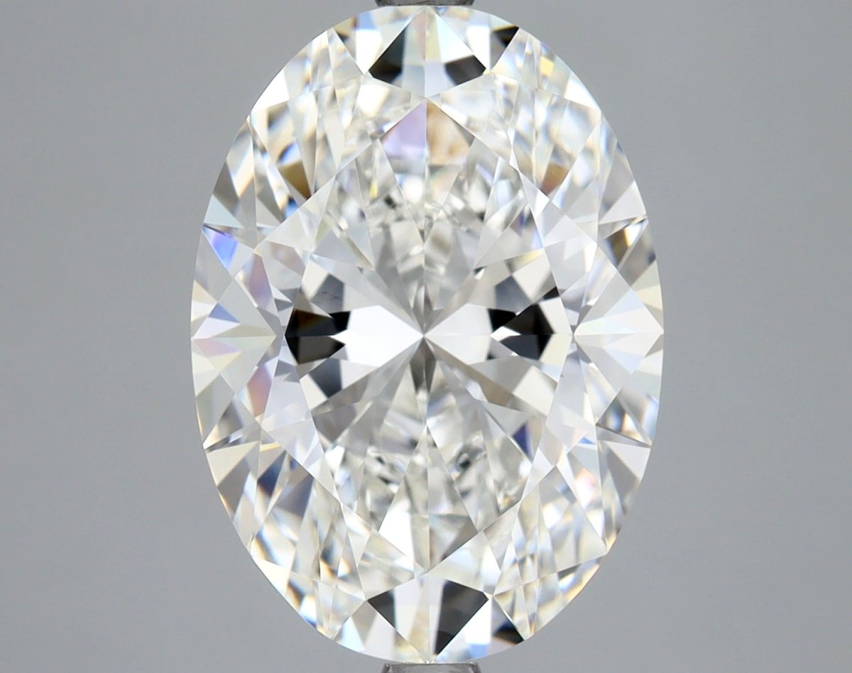 5 Carat Oval - Natural Diamond - 5.01 - F - VS1 - EX - EX - EX - Diamonds By Rothschild