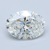 5 Carat Oval - Natural Diamond - 5.01 - F - VVS2 - EX - EX - Diamonds By Rothschild