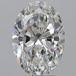 5 Carat Oval - Natural Diamond - 5.01 - G - SI1 - VG - EX - EX - Diamonds By Rothschild