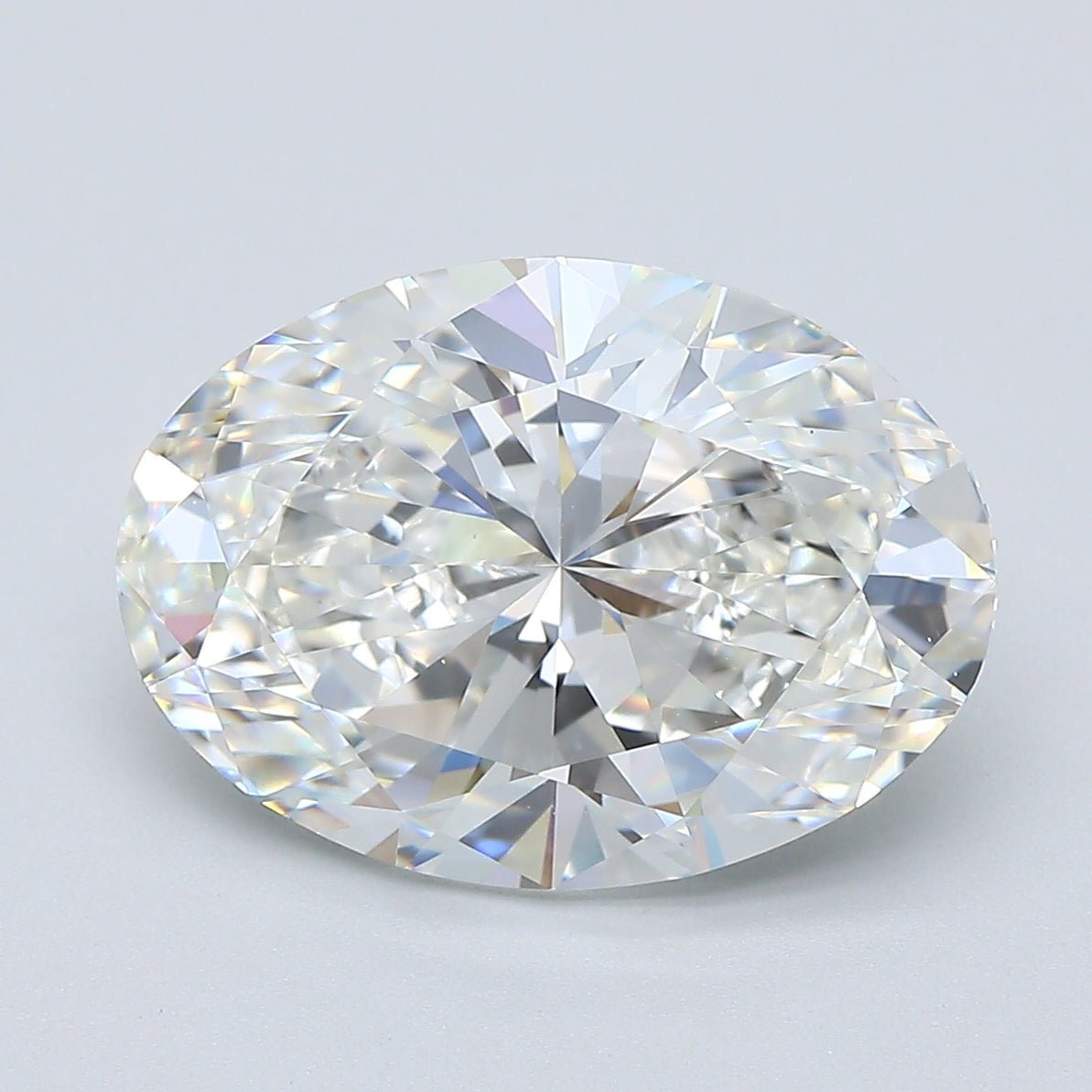 5 Carat Oval - Natural Diamond - 5.01 - G - VS2 - EX - EX - Diamonds By Rothschild