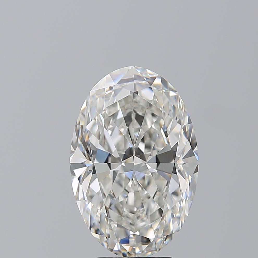 5 Carat Oval - Natural Diamond - 5.01 - G - VVS2 - VG - EX - EX - Diamonds By Rothschild