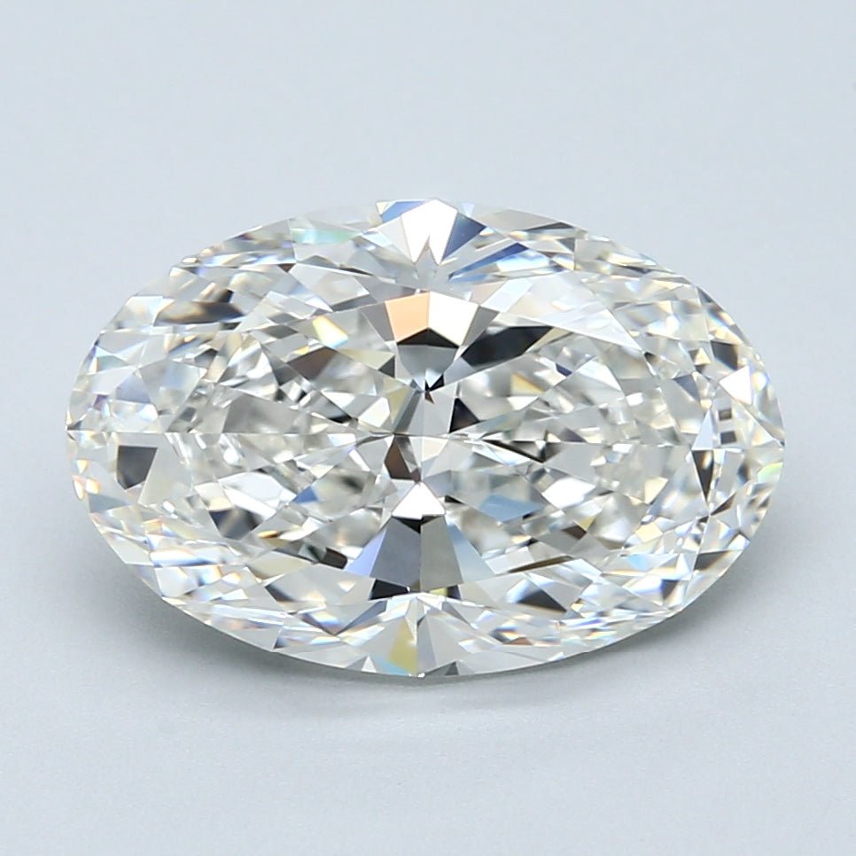 5 Carat OVAL - Natural Diamond - 5.01 - G - VVS2 - VG - EX - EX - Diamonds By Rothschild
