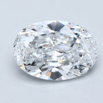 5 Carat OVAL - Natural Diamond - 5.02 - D - VS2 - EX - VG - EX - Diamonds By Rothschild