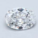 5 Carat OVAL - Natural Diamond - 5.02 - D - VS2 - EX - VG - EX - Diamonds By Rothschild