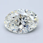 5 Carat Oval - Natural Diamond - 5.02 - J - VS2 - VG - EX - VG - Diamonds By Rothschild