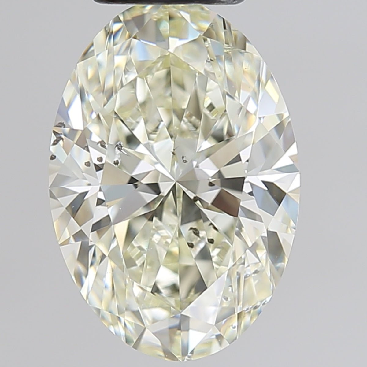 5 Carat Oval - Natural Diamond - 5.02 - L - SI2 - VG - EX - EX - Diamonds By Rothschild