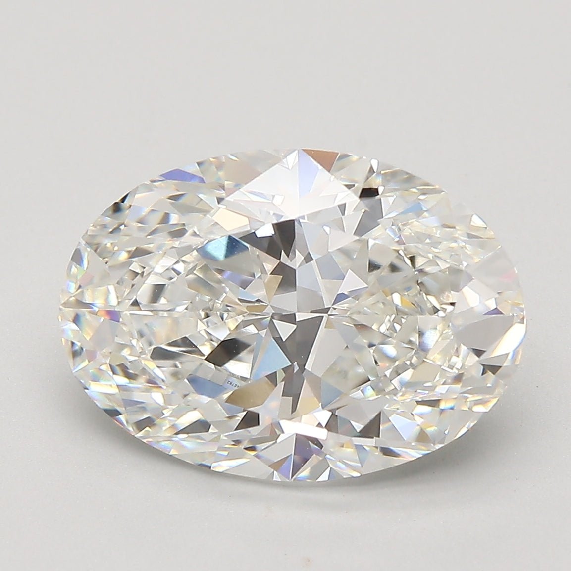 5 Carat Oval - Natural Diamond - 5.03 - H - VS1 - VG - VG - EX - Diamonds By Rothschild