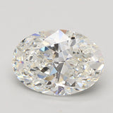 5 Carat Oval - Natural Diamond - 5.03 - H - VS1 - VG - VG - EX - Diamonds By Rothschild