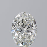 5 Carat Oval - Natural Diamond - 5.05 - H - SI2 - VG - EX - EX - Diamonds By Rothschild
