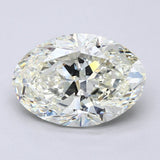 5 Carat Oval - Natural Diamond - 5.51 - K - SI1 - VG - EX - EX - Diamonds By Rothschild