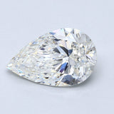 5 Carat Pear - Natural Diamond - 5.01 - I - Very Very Slightly Included - EX - EX - EX - Diamonds By Rothschild