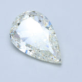5 Carat Pear - Natural Diamond - 5.02 - K - SI2 - VG - VG - Diamonds By Rothschild