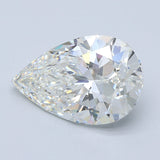 5 Carat Pear - Natural Diamond - 5.22 - H - VVS2 - EX - VG - VG - Diamonds By Rothschild