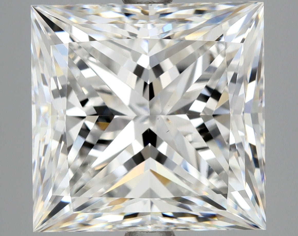 5 Carat Princess - Natural Diamond - 5.01 - F - VS1 - VG - EX - VG - Diamonds By Rothschild