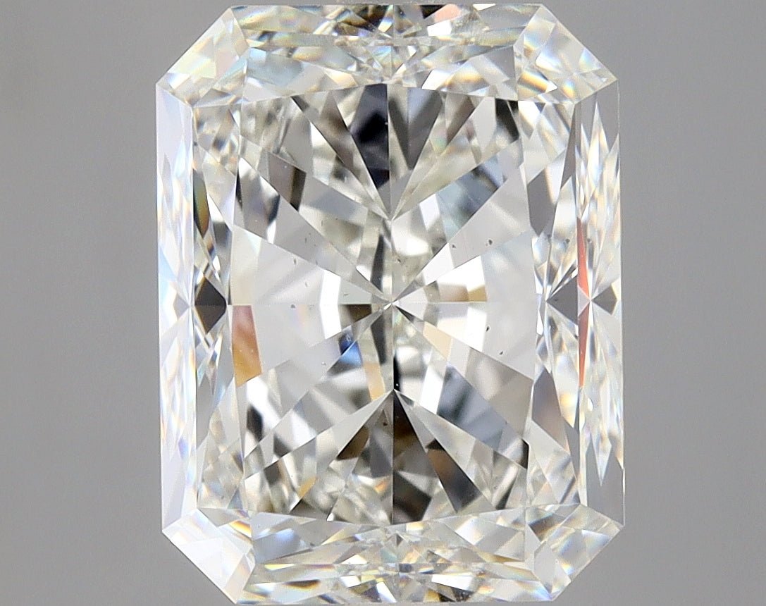 5 Carat Radiant - Natural Diamond - 5.01 - H - VS2 - EX - EX - Diamonds By Rothschild