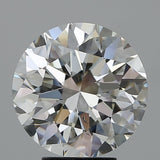 5 Carat Round - Natural Diamond - 4.84 - I - SI1 - EX - EX - EX - Diamonds By Rothschild