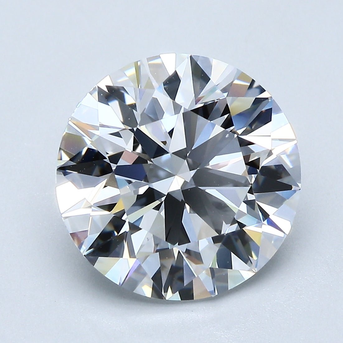 5 Carat Round - Natural Diamond - 5 - D - VVS2 - EX - EX - EX - Diamonds By Rothschild