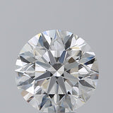 5 Carat Round - Natural Diamond - 5.01 - F - SI1 - EX - EX - EX - Diamonds By Rothschild