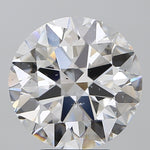 5 Carat Round - Natural Diamond - 5.01 - F - SI2 - EX - EX - EX - Diamonds By Rothschild
