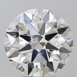 5 Carat Round - Natural Diamond - 5.01 - F - SI2 - EX - EX - EX - Diamonds By Rothschild