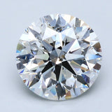 5 Carat Round - Natural Diamond - 5.01 - F - SI2 - EX - EX - EX - Diamonds By Rothschild
