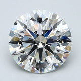 5 Carat Round - Natural Diamond - 5.01 - G - SI1 - EX - EX - EX - Diamonds By Rothschild