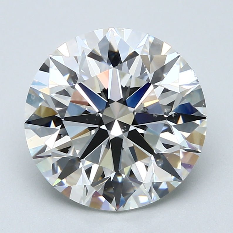 5 Carat Round - Natural Diamond - 5.01 - G - SI1 - EX - EX - EX - Diamonds By Rothschild