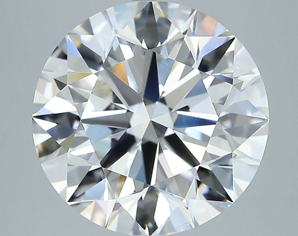 5 Carat Round - Natural Diamond - 5.01 - H - VS2 - EX - EX - EX - Diamonds By Rothschild