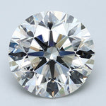 5 Carat Round - Natural Diamond - 5.01 - I - SI2 - EX - EX - EX - Diamonds By Rothschild