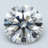 5 Carat Round - Natural Diamond - 5.01 - I - SI2 - EX - EX - EX - Diamonds By Rothschild