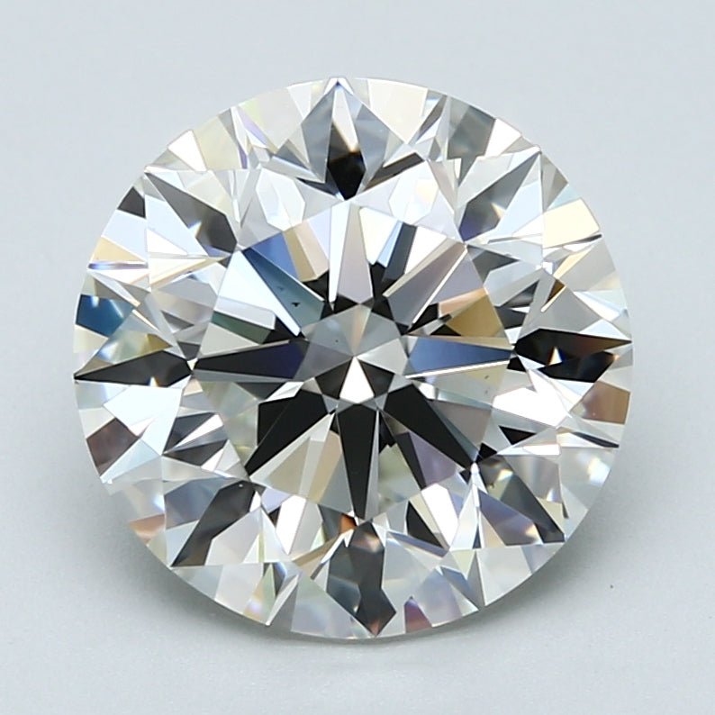 5 Carat Round - Natural Diamond - 5.01 - I - VS1 - EX - EX - EX - Diamonds By Rothschild